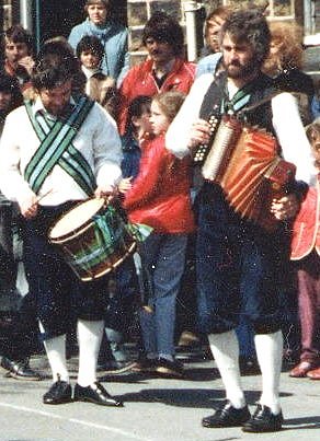 The only drummer in England with no sense of rhythm.